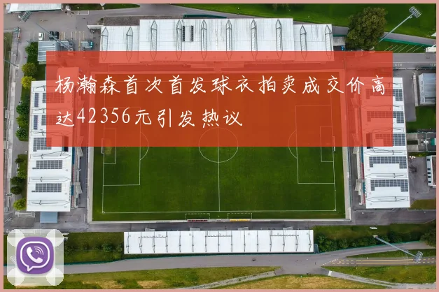 杨瀚森首次首发球衣拍卖成交价高达42356元引发热议